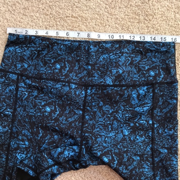 Promover XXL blue/black athletic biker shorts. - Picture 6 of 7